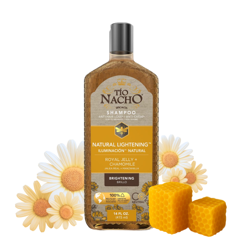 Natural lightening shampoo