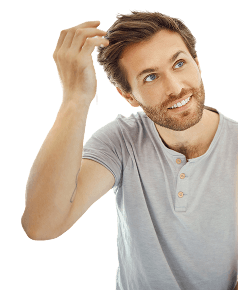 stock-photo-bathroom-mirror-reflection-and-happy-man-with-hair-care-routine-for-maintenance-beauty-process-or-2324465737 1